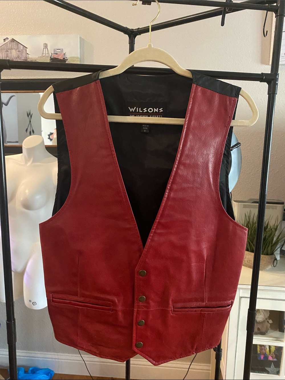 VintageWilson Black Leather Jacket